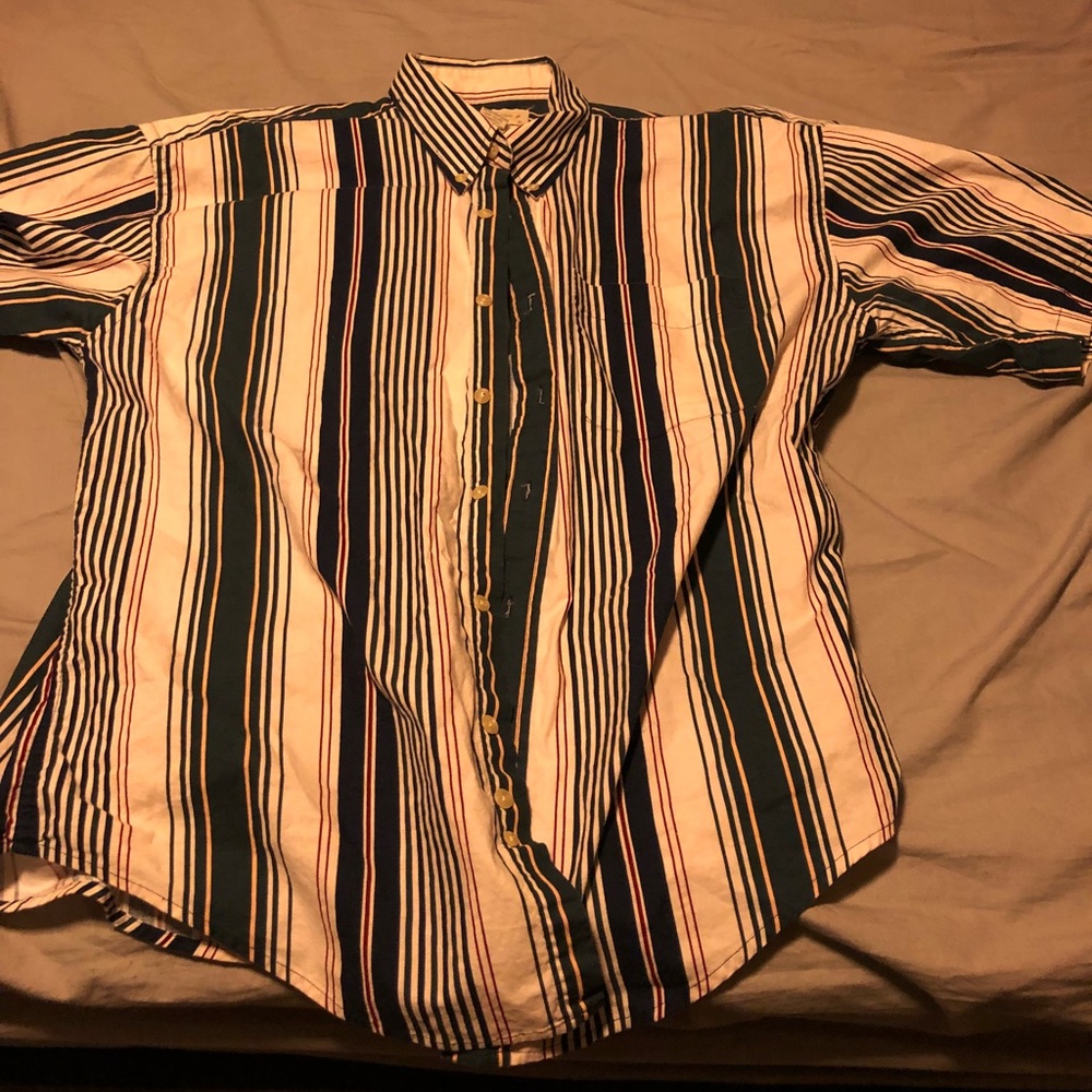 button down tee